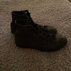 Black Converse All Star. Womens 7. Mens 5.